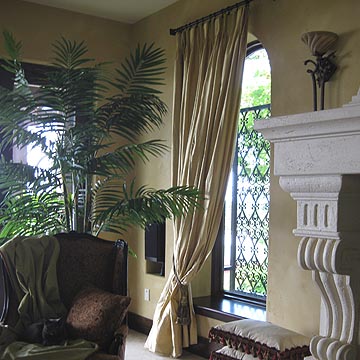 Dupioni Silk Drapes